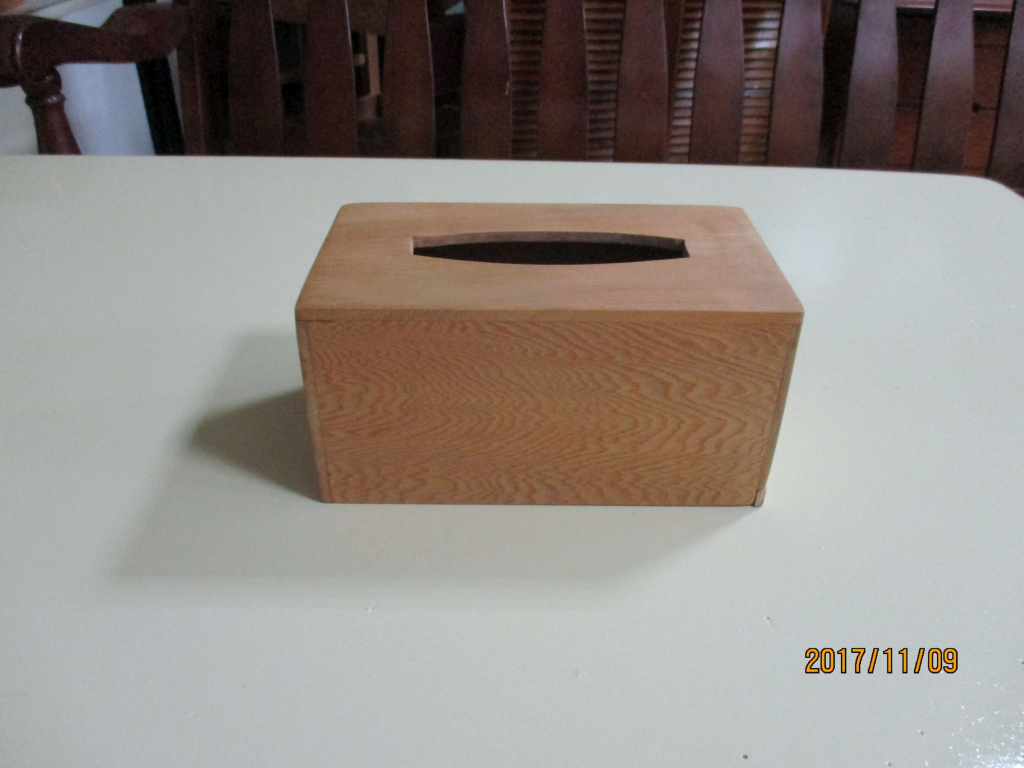 O-374(檜木面紙盒)